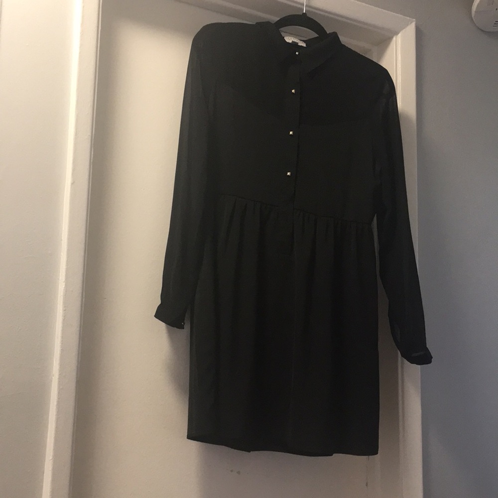 Long sleeve dress black 🚫SOLD🚫